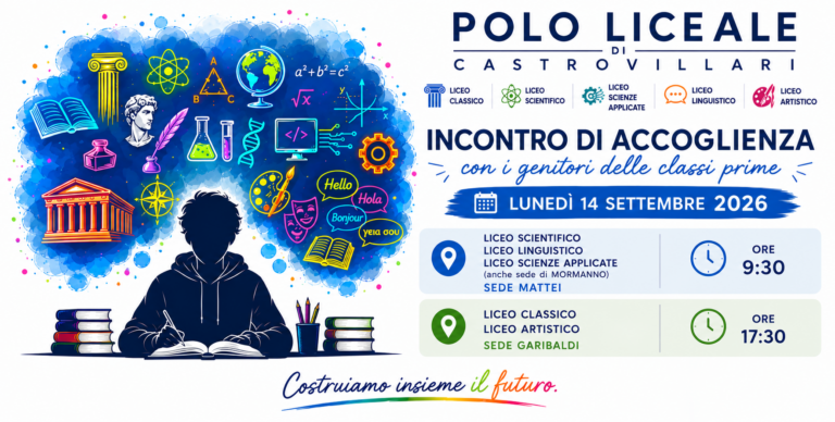 Incontro di accoglienza genitori delle classi prime